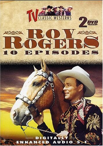 Roy Rogers: 10 Classic Western TV Episodes (Over 10 Hours) on 2 DVDs - Perfect for Western Movie Fans & Vintage TV Collectors