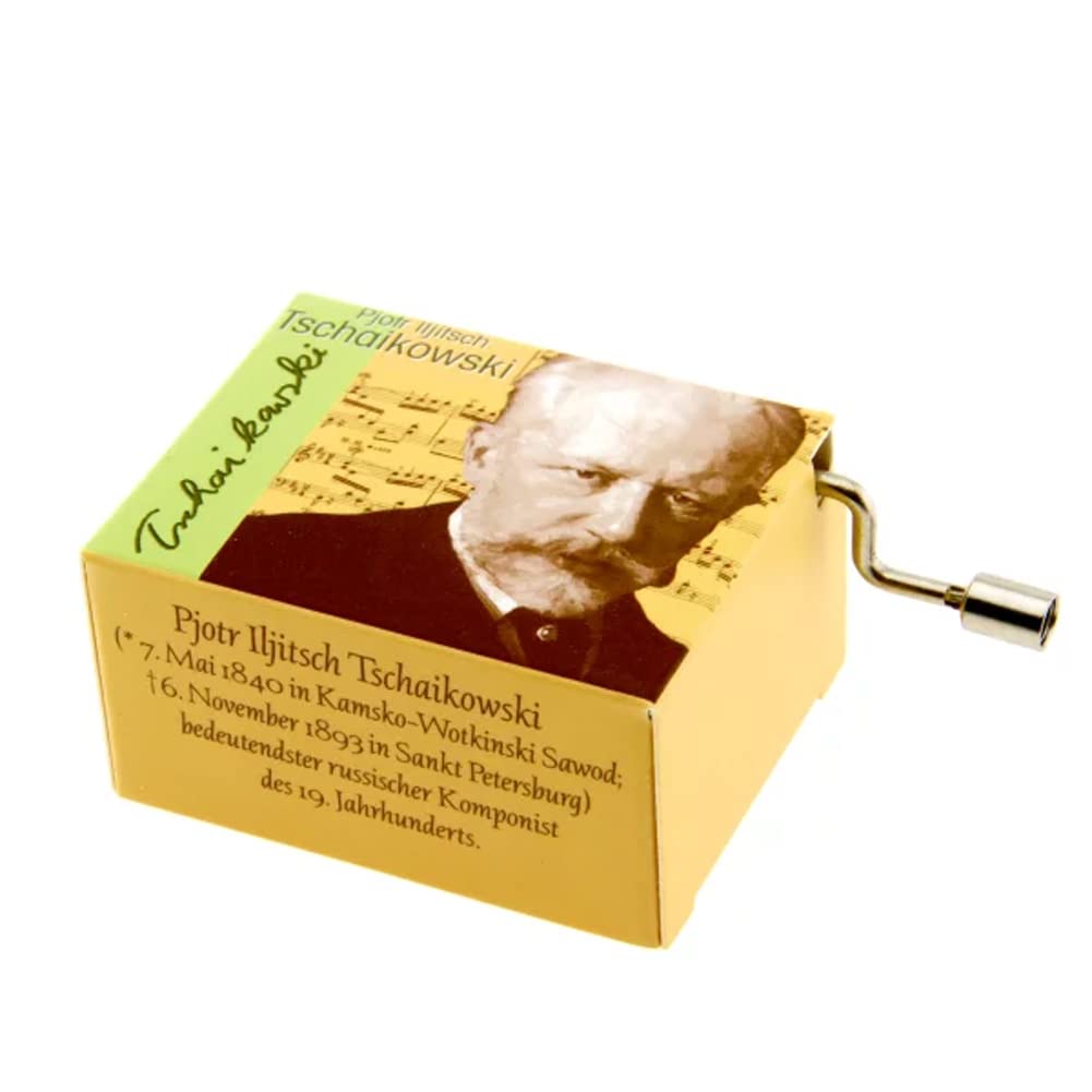 Tchaikovsky Swan Lake Music Box - Elegant Handcrafted Musical Jewelry Box with Ballet Dancer - Perfect Gift for Ballet Lovers, Collectors & Romantic Occasions
