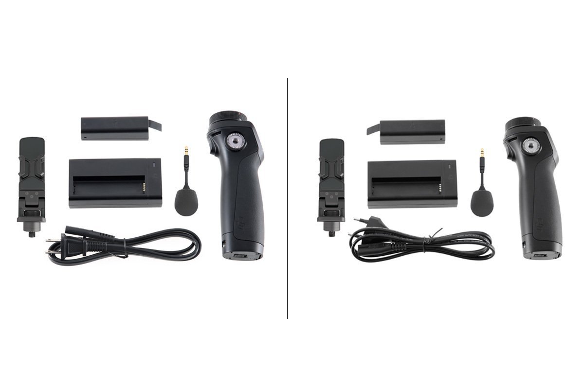 DJI Osmo Handle Kit - Universal Camera Mount (Black) for DSLR, Camcorder, Smartphone & Tablet - Perfect for Vlogging, Live Streaming & Outdoor Photography