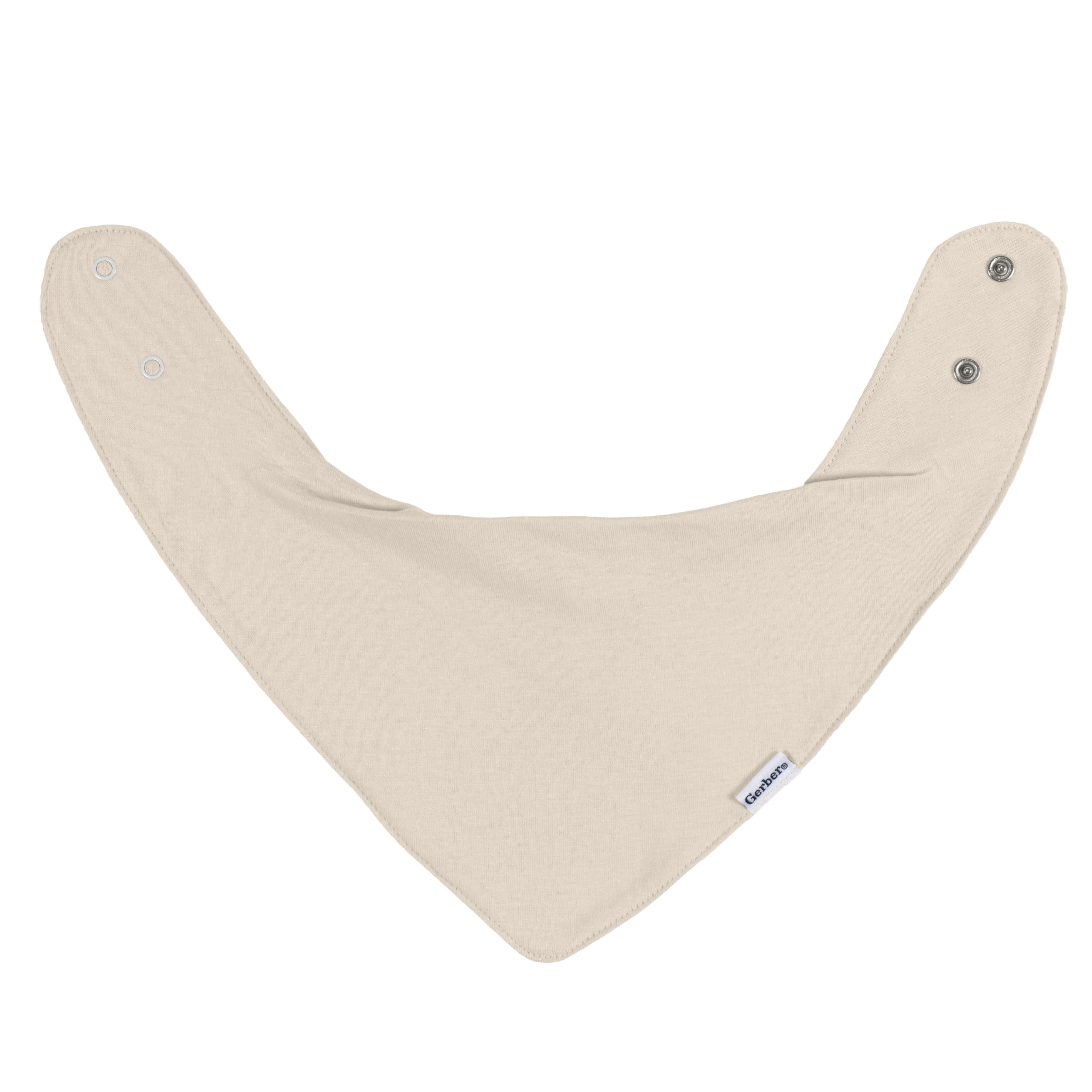 Gerber Unisex Baby Bandana Bibs - Soft, Absorbent & Stylish for Drool & Messy Meals - Perfect for Infants & Toddlers at Home or On-the-Go