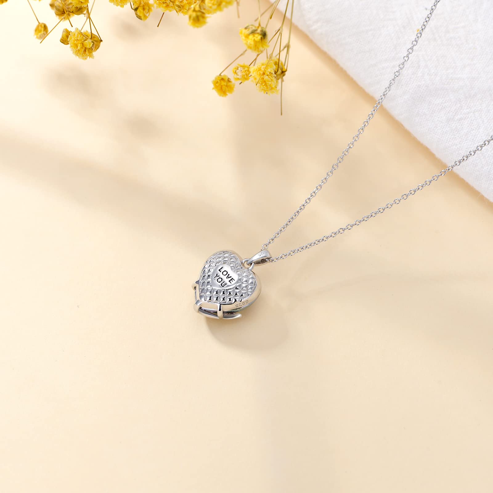 925 Sterling Silver Heart Crystal Necklace for Women - Elegant Aunt & Niece Jewelry Set, Perfect Birthday Gift for Her, Girls, Auntie & Niece | Ideal for Special Occasions, Family Bonding & Heartfelt Gifts