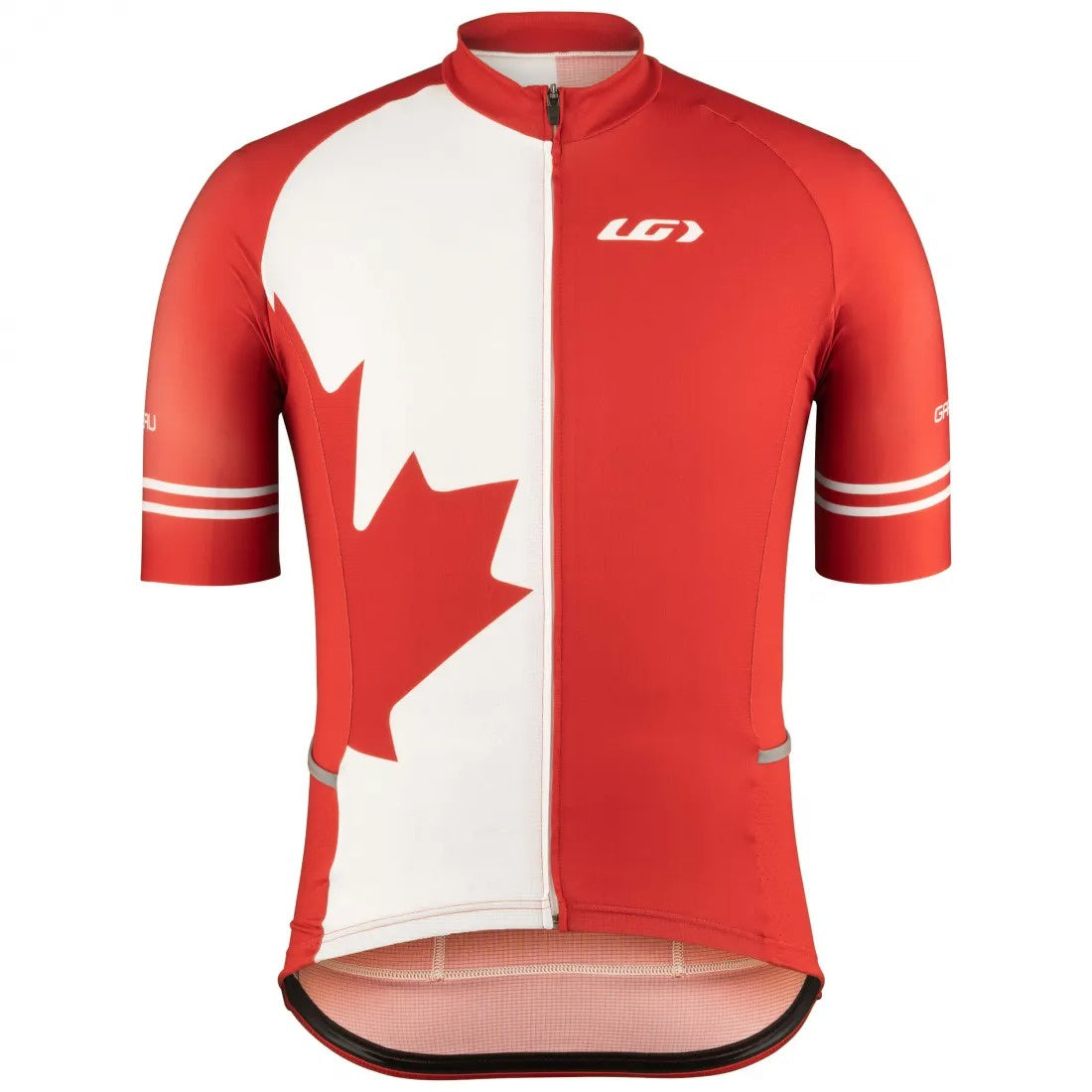 Louis Garneau 2023 Men's Premium Nationale Cycling Jersey - High-Performance Bike Shirt for Road Racing & Training