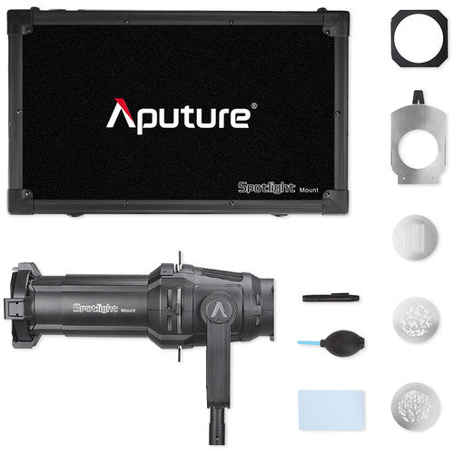 Aputure Spotlight Mount Set with 36° Lens - Professional Photography & Video Lighting Kit for Studio, Live Streaming, and Film Production