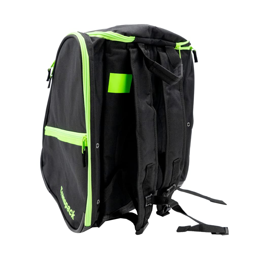 TRANSPACK Extra Large 56L Water-resistant Ski & Snowboard Backpack - Carry Boots, Helmet, Goggles & Gear - Perfect for Mountain Adventures & Winter Sports Travel