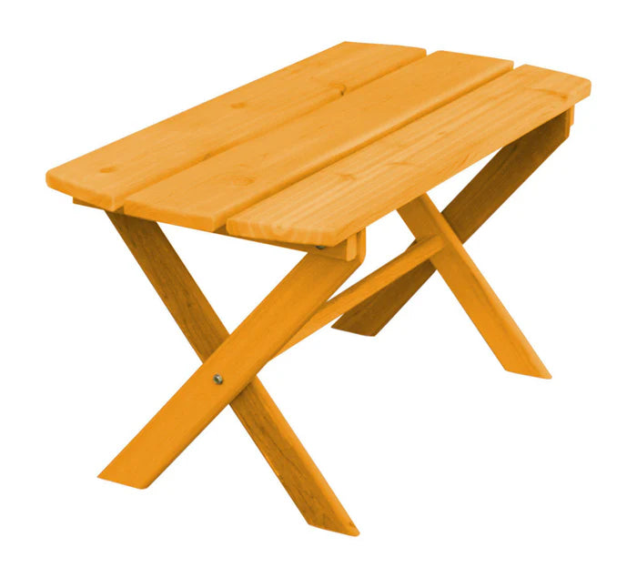 Regallion Folding End Table & Coffee Table - Portable Side Table for Small Spaces, Outdoor, Camping & Home Decor - Lightweight & Space-Saving Design