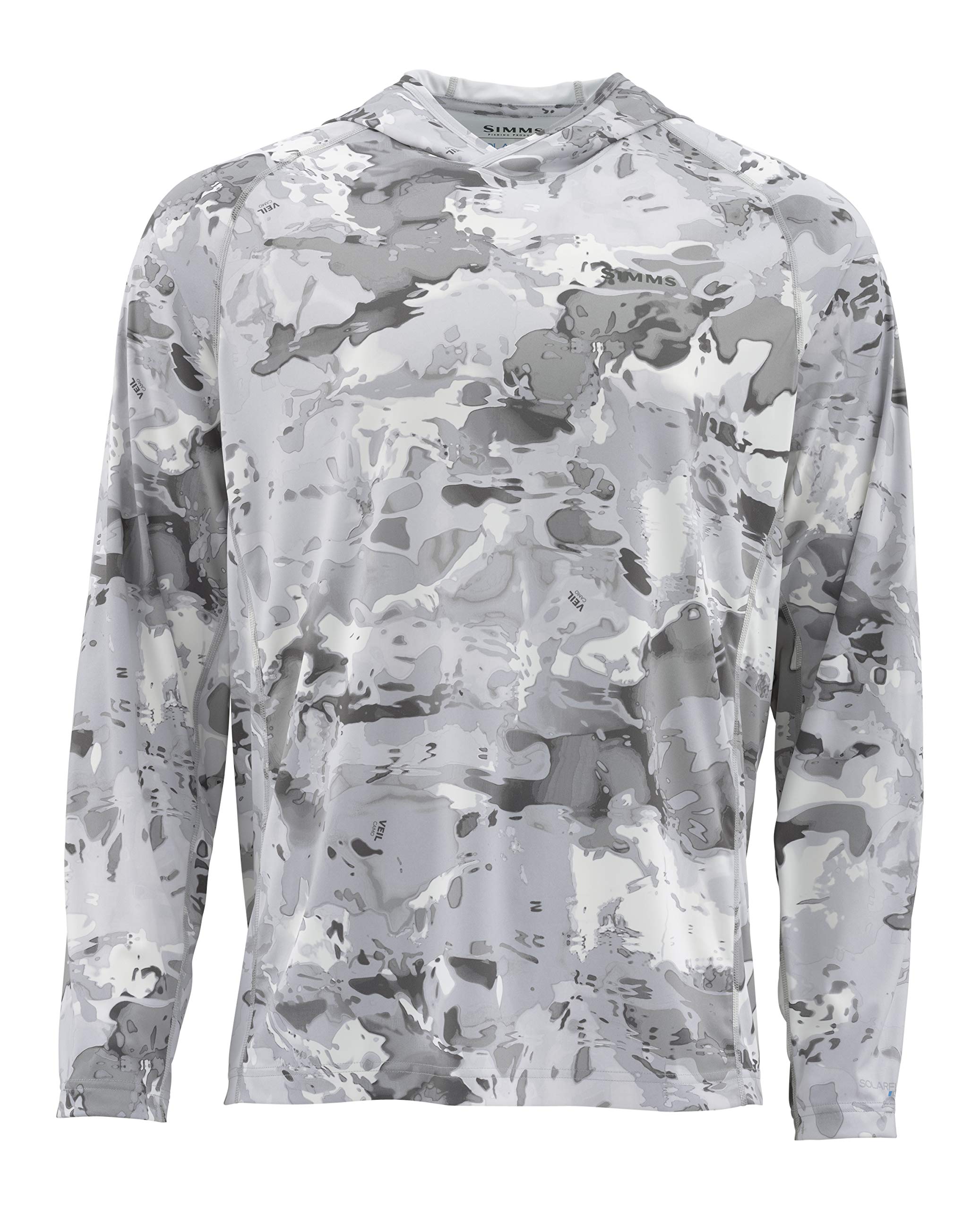 Simms Solarflex UPF 50+ Long Sleeve Fishing Shirt - Sun Protection Performance Shirt for Men & Women - Perfect for Fishing, Hiking, and Outdoor Adventures