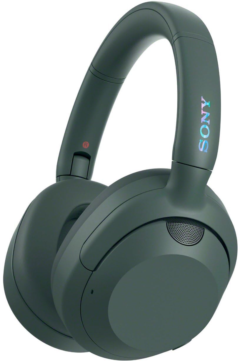 Sony ULT WEAR 900N Wireless Noise Canceling Bluetooth Headphones - Forest Gray (Renewed) | Premium Sound Quality for Travel, Work & Gym | Comfortable Over-Ear Design with Long Battery Life
