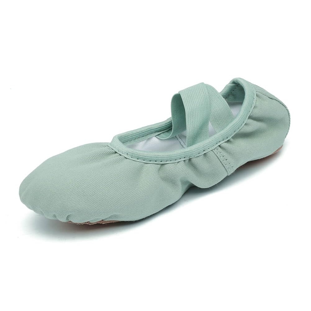 Girls Ballet Dance Shoes for Toddlers - Soft Split Sole Lyrical Turners - Perfect for Ballet Class, Recitals & Dance Performances