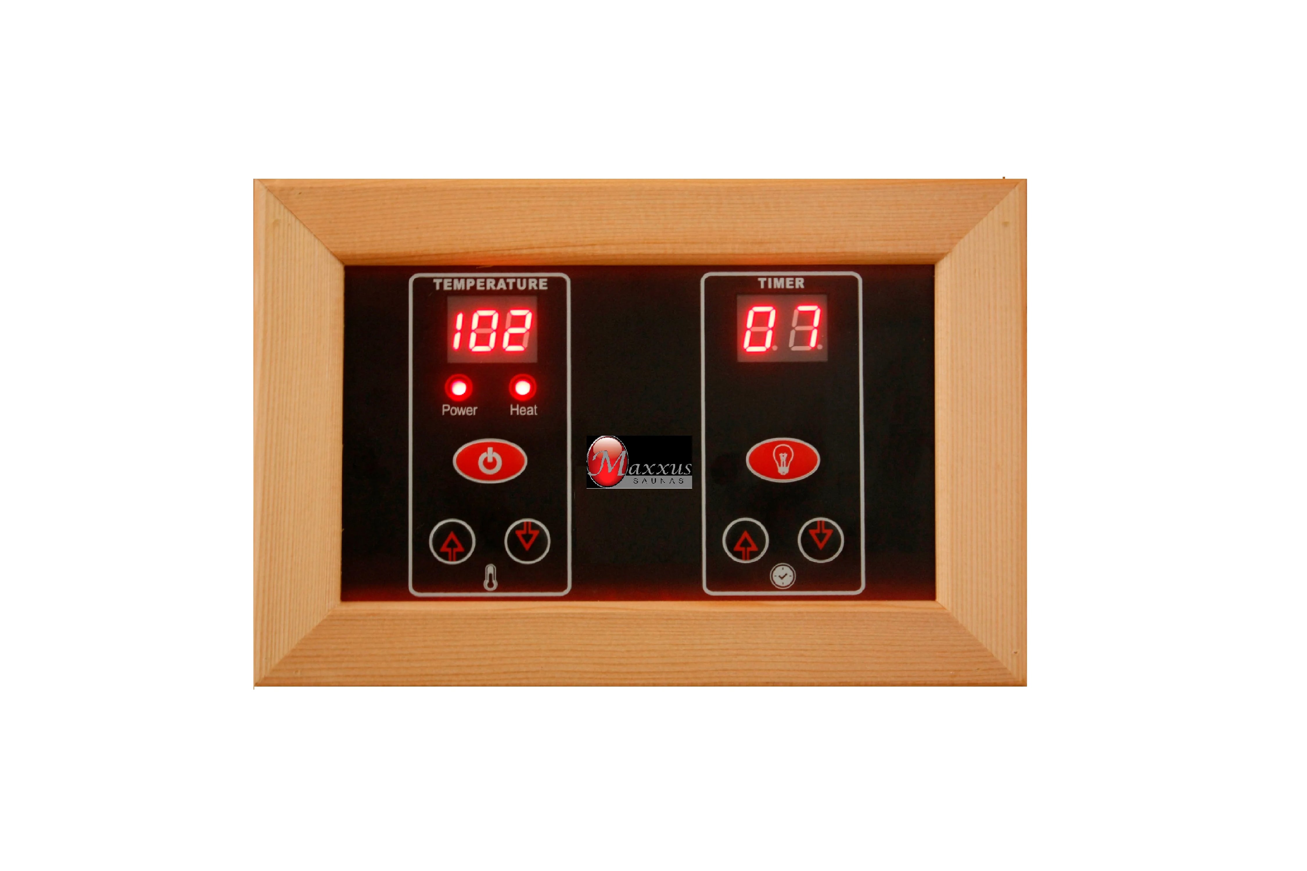 Maxxus Seattle 2 Person Low EMF FAR Infrared Sauna for Home Spa Relaxation & Detox - Perfect for Small Spaces & Wellness Retreats (Summer Sale)