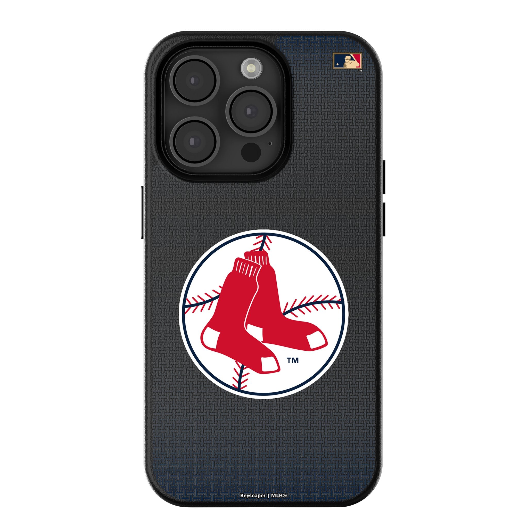 Boston Red Sox 1970-1975 Cooperstown Collection Linen MagSafe Compatible Phone Case for iPhone 14/13/12 Pro Max - Vintage Baseball Fan Gift for Games & Daily Use