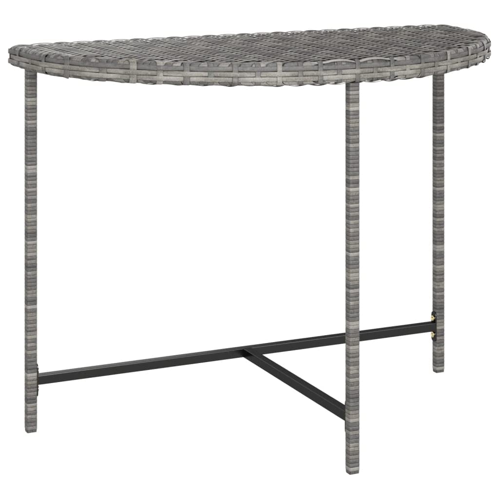 Gray Outdoor Patio Dining Table 39.4
