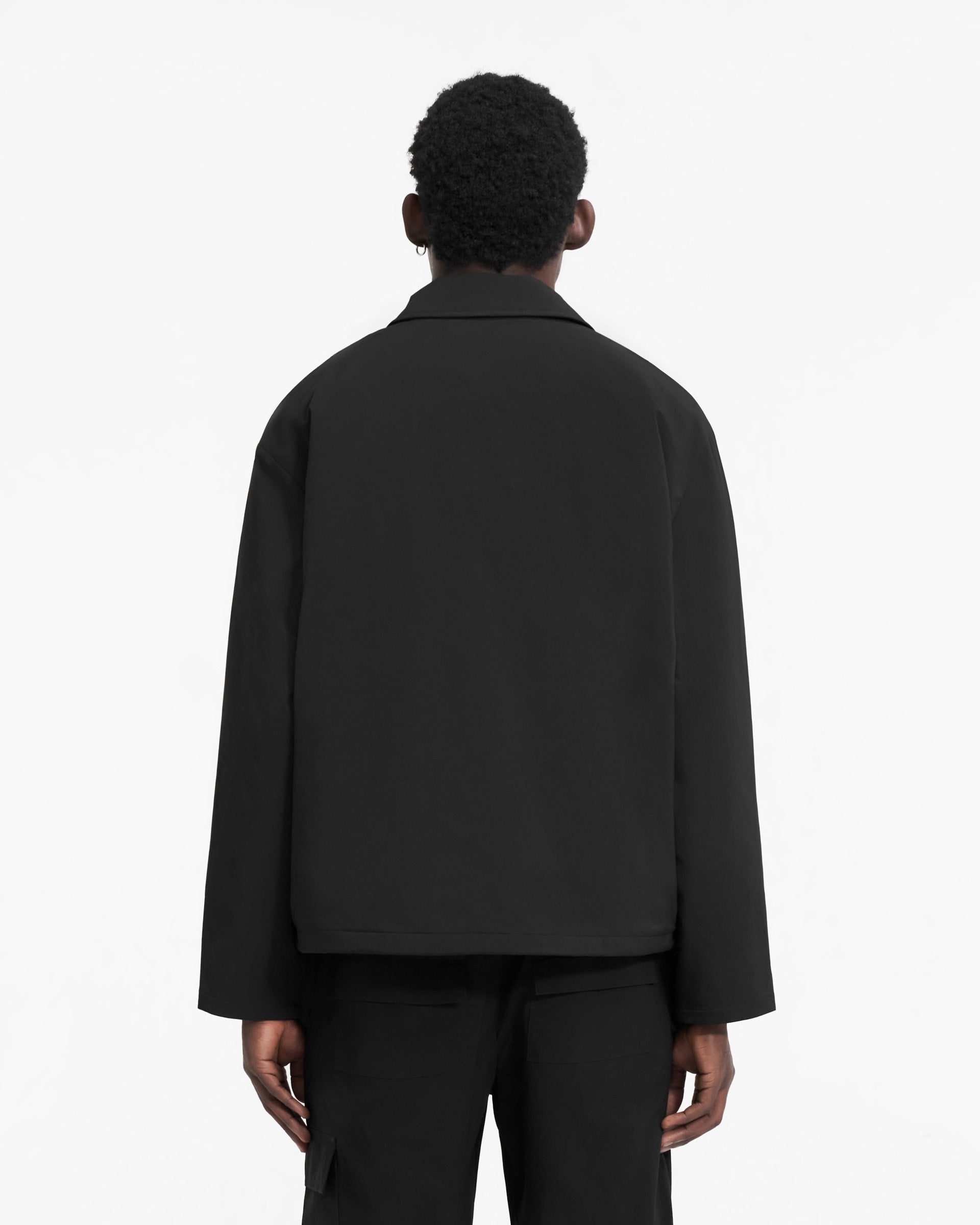 Represent Owners Club Coach Jacket - Premium Black Windbreaker for Men & Women | Streetwear Fashion, Outdoor Sports & Casual Wear