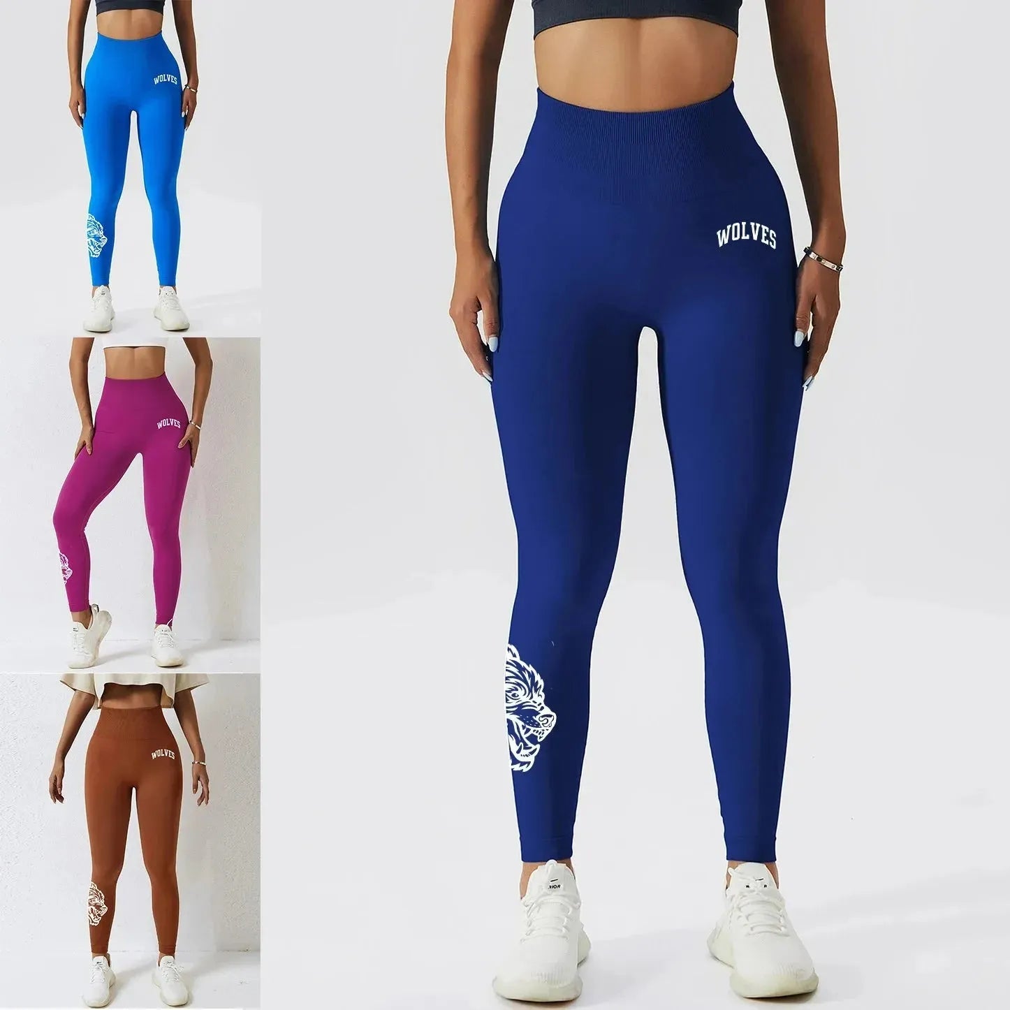 She Darc Women's High Waist Yoga Pants - Elastic Workout Leggings for Gym, Running & Fitness - Breathable Tights for Yoga, Training & Activewear