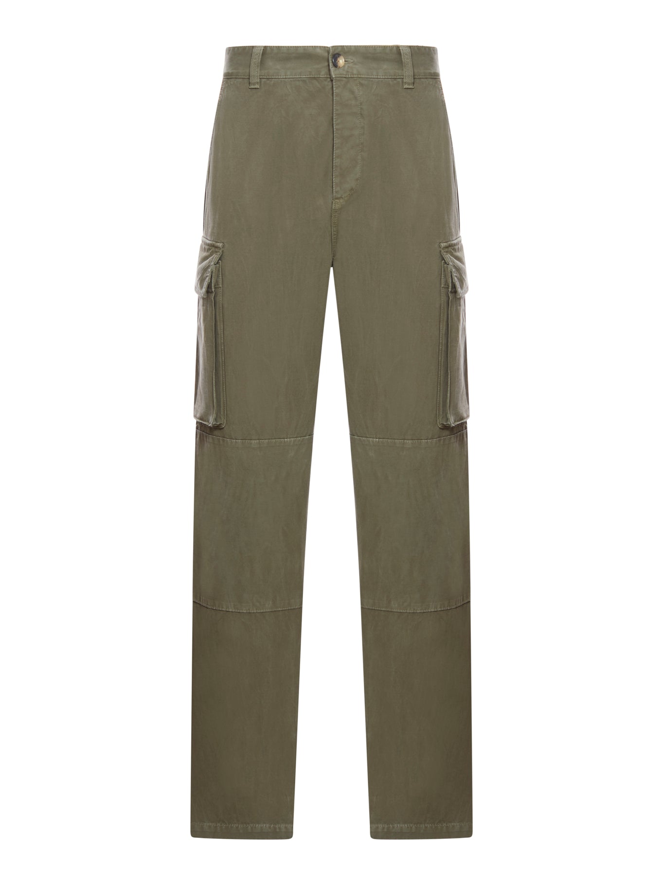 Loewe Cargo Pants for Men - Stylish Green Olive Trousers | Hsm1Y04W54 4720Deepolive | Perfect for Outdoor Adventures & Casual Wear