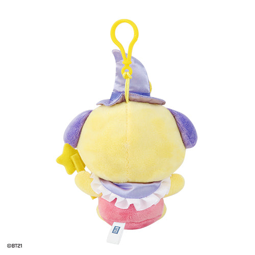 BT21 Chimmy Minini Wizard Magician Plush Toy - Cute Collectible Stuffed Animal for K-Pop Fans | Perfect for Room Decor, Birthday Gifts & BTS Merchandise Collection