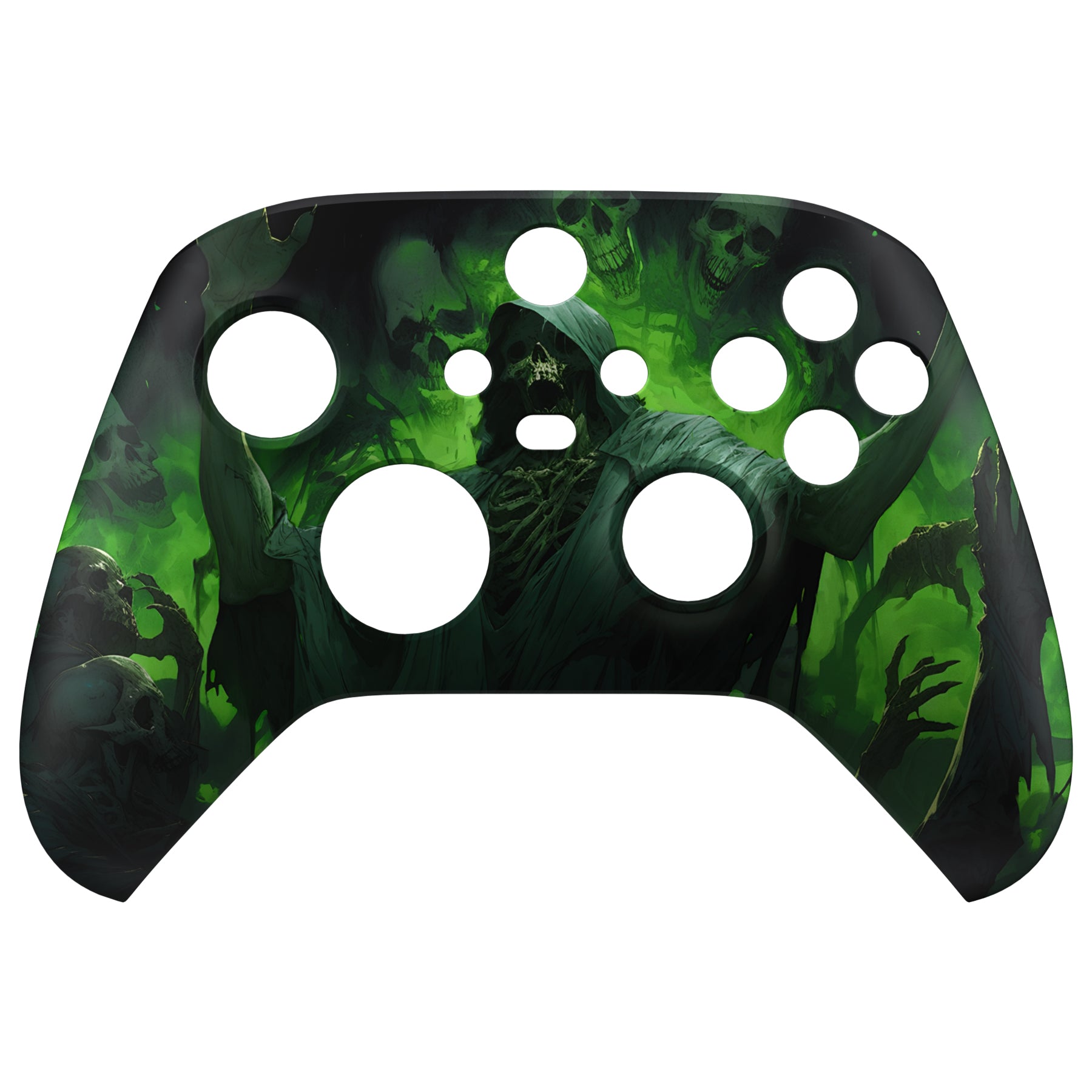 eXtremeRate Replacement Front Housing Shell for Xbox Series X & S Controller - Dark Carnival | Custom Gaming Accessories for Enhanced Gameplay Experience