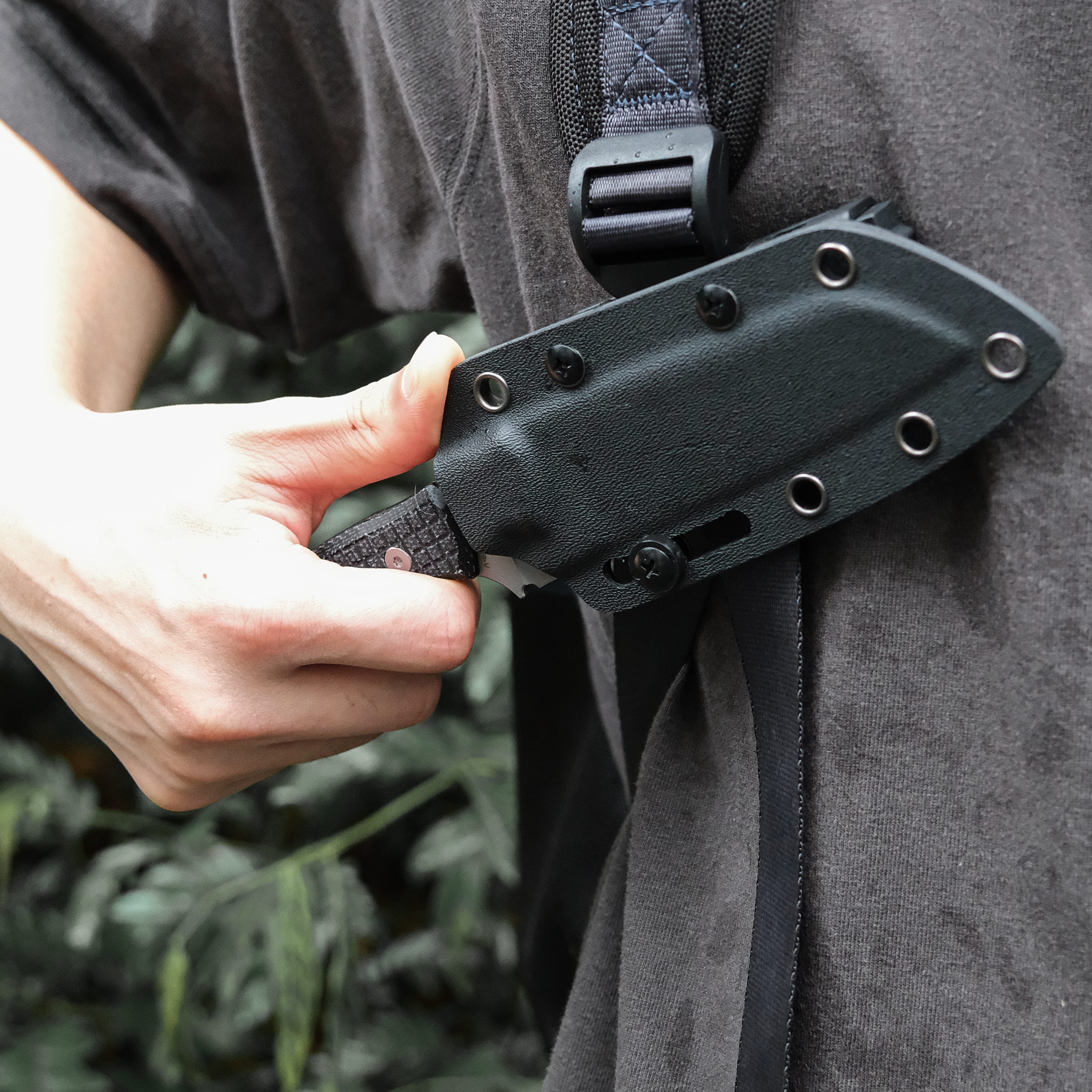 Premium Mink Fixed Blade Knife - 3.99