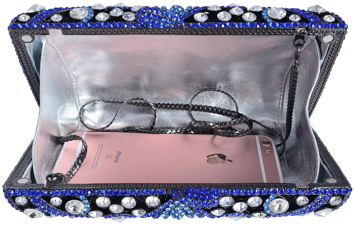 Luxury Crystal Clutch Purse for Women - Rhinestone Evening Bag for Party, Wedding, Prom & Special Occasions - Elegant Handbag for Formal Events & Night Out