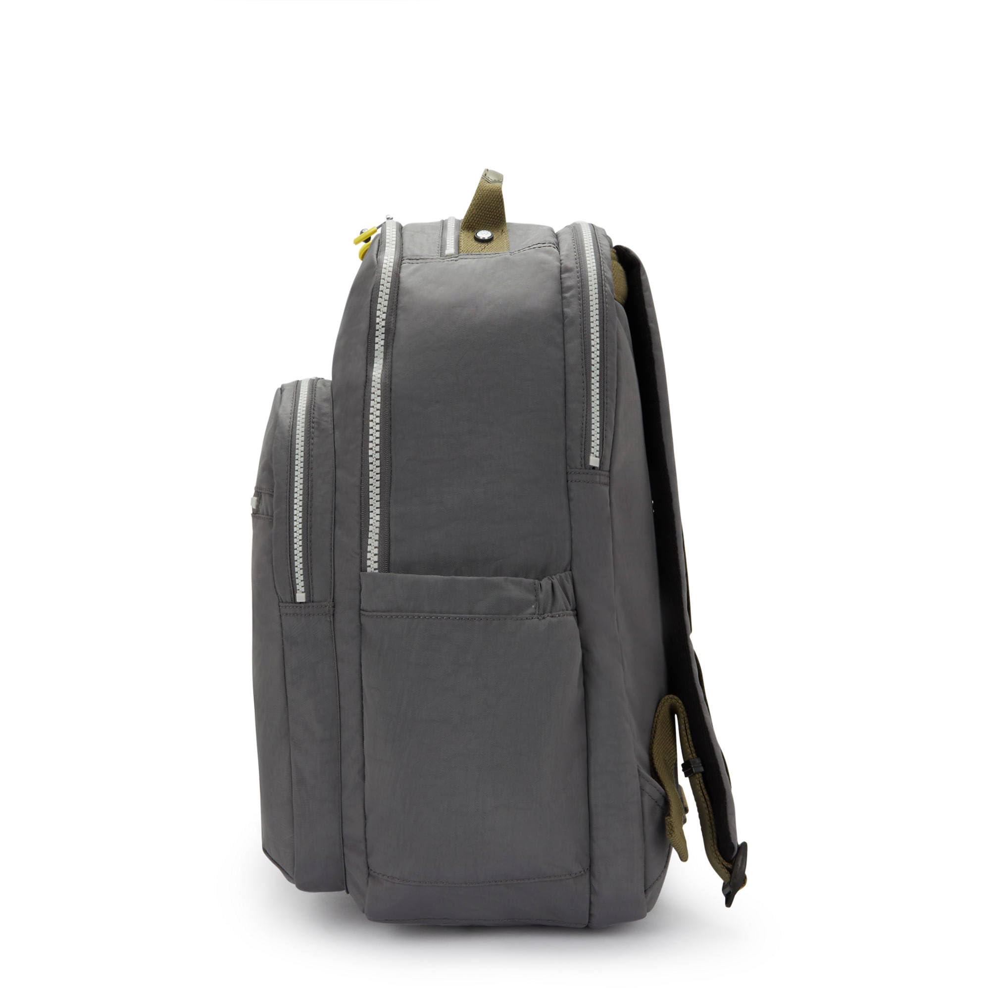 Kipling Seoul Extra Large 17 Inch Laptop Backpack for Women & Men - Lightweight Durable Travel Backpack with USB Charging Port - Perfect for Work, School & Commuting (Back To Grey)