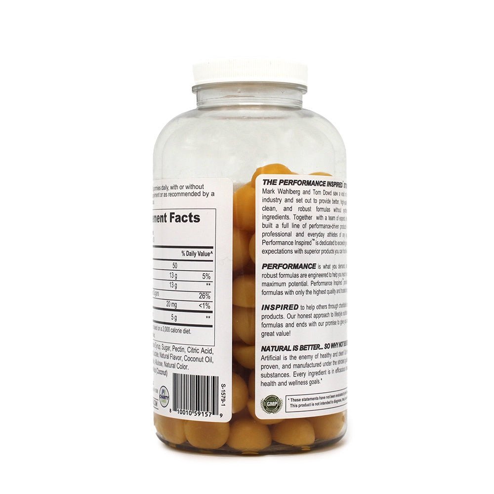 Performance Inspired Nutrition Creatine Monohydrate Gummies - Muscle Recovery & Strength Booster for Athletes & Fitness Enthusiasts - Perfect for Pre/Post Workout & Active Lifestyle