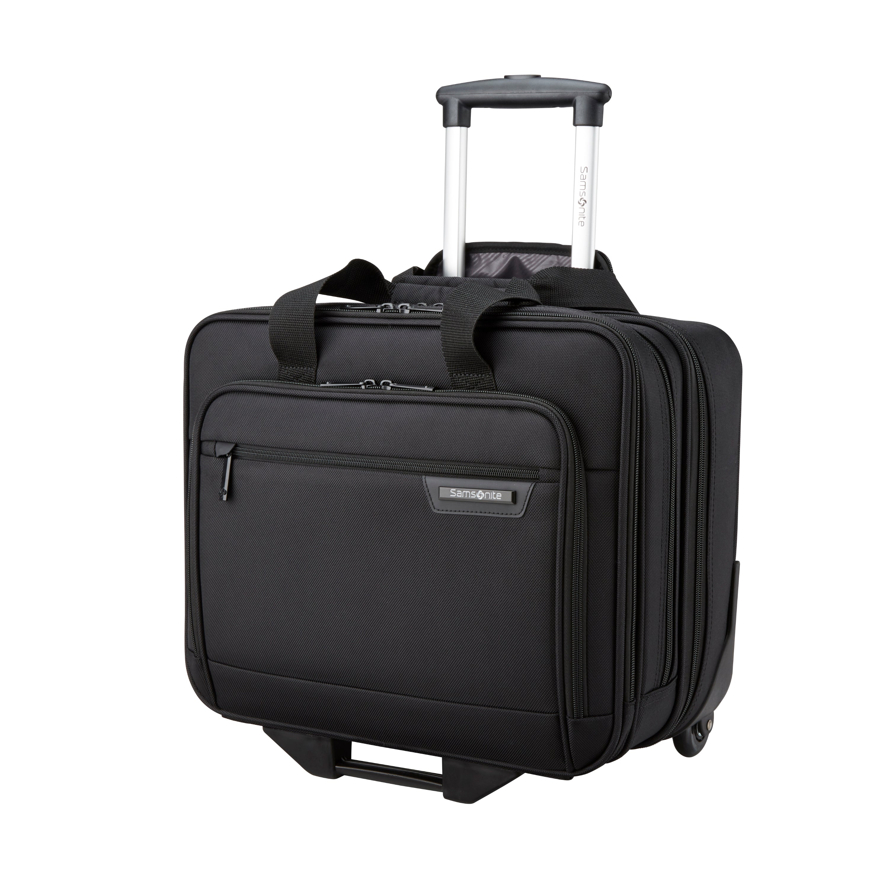 Samsonite Classic NXT Wheeled Mobile Office - Lightweight Expandable Business Laptop Carry-On Luggage for Travel & Work (Perfect for Business Trips & Commuting)
