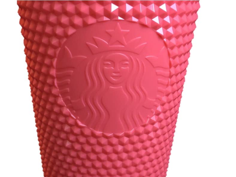 Starbucks Dragonfruit Studded Tumbler 16 oz Insulated Stainless Steel Cup - Perfect for Iced Coffee, Smoothies & Summer Drinks