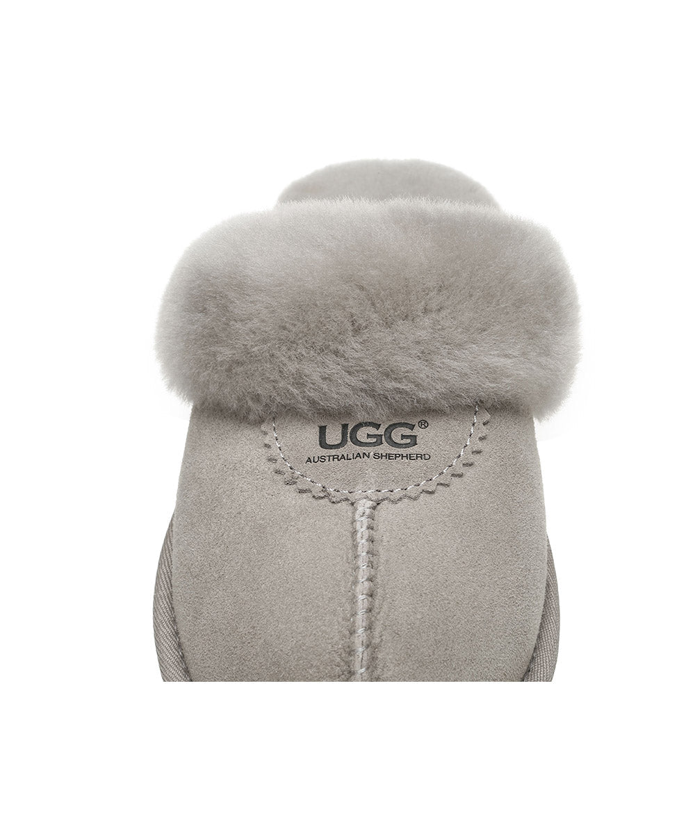 Men's UGG Scuff Slippers - Cozy Indoor/Outdoor House Shoes for Winter Comfort - Perfect for Lounging at Home, Running Errands & Cold Weather Wear