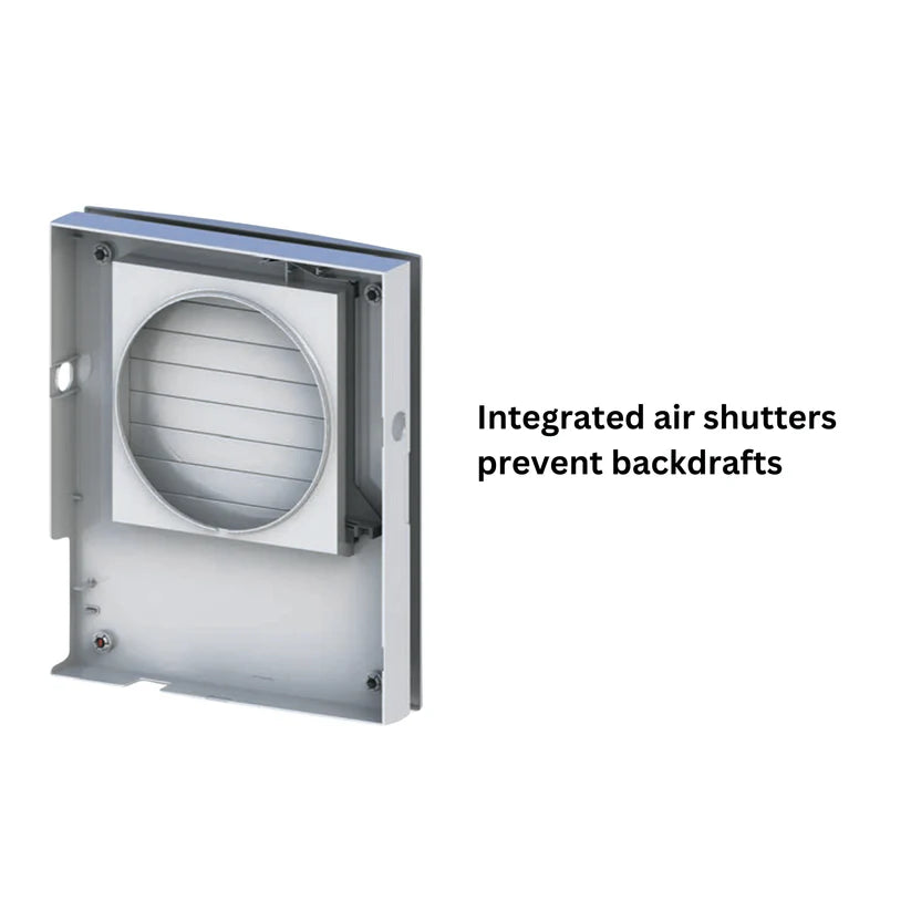 TwinFresh Expert RW1-85-2 V.2 Ductless Energy Recovery Ventilator - Fresh Air System for Home & Office - Improves Indoor Air Quality for Better Breathing & Comfort