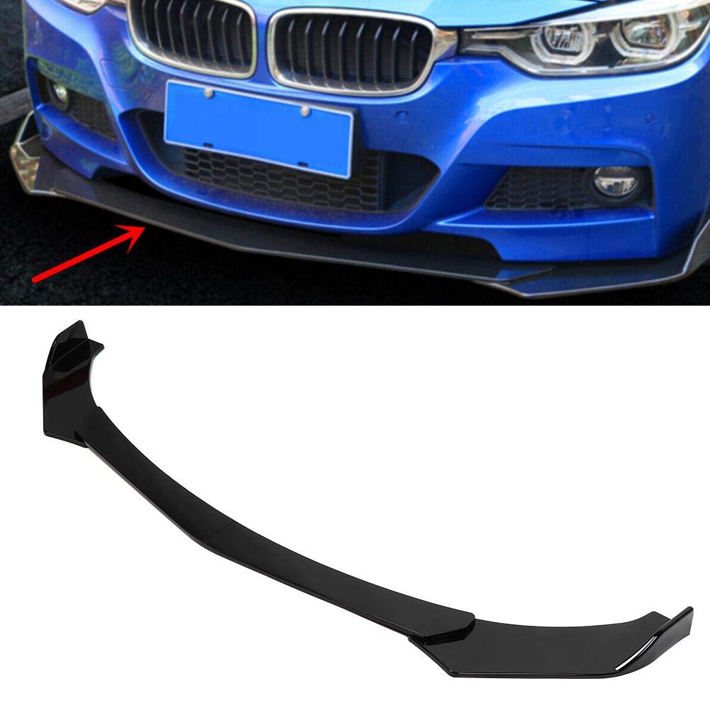 High-Performance Car Spoiler & Front Bumper Lip Splitter - Universal Fit, Scratch-Resistant Body Kit with Side Skirts for Enhanced Aerodynamics & Style | Perfect for Racing, Car Shows & Street Performance Upgrades