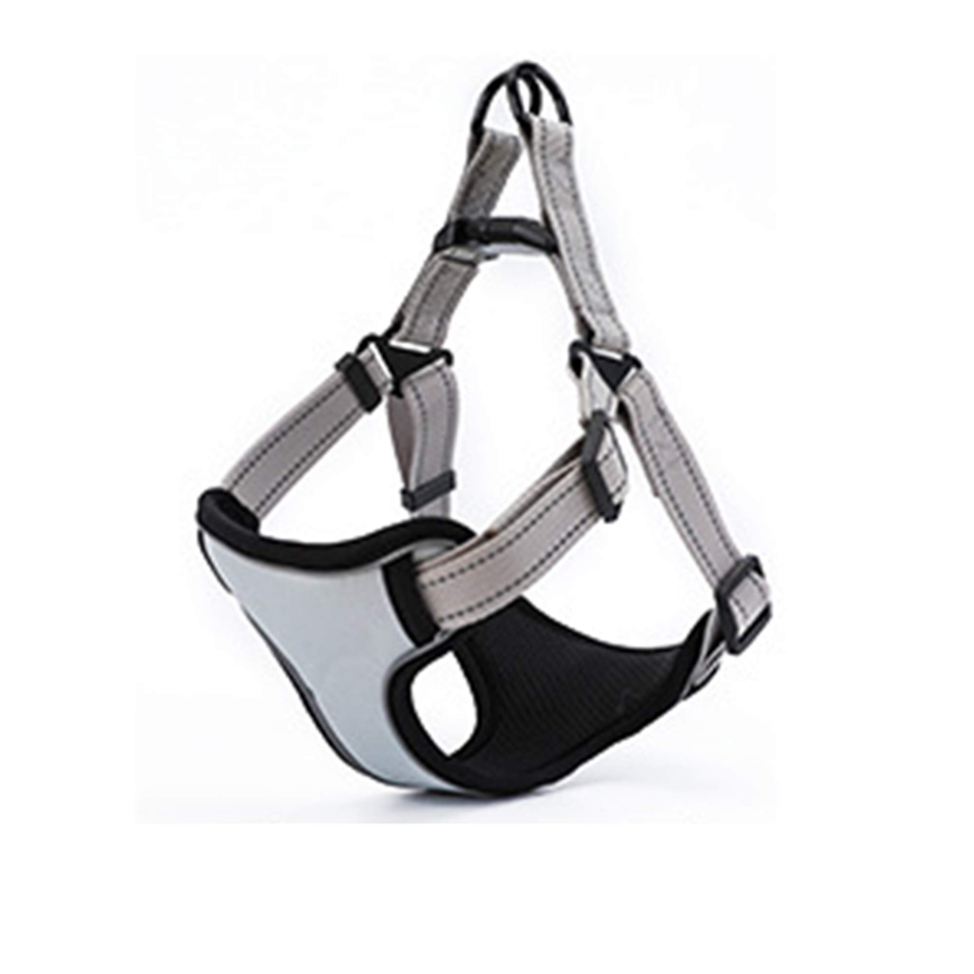 Adjustable Pet Harness for Dogs & Cats - Breathable & Reflective for Outdoor Safety