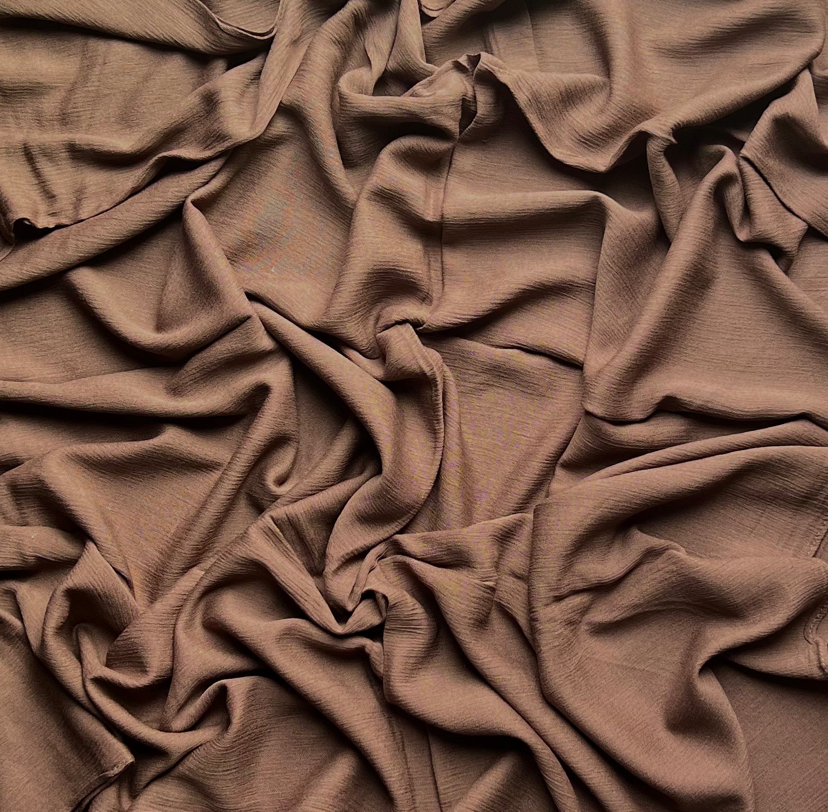Rayon Hijab Scarf - Soft & Breathable Perf Brown - Perfect for Daily Wear, Prayer & Modest Fashion