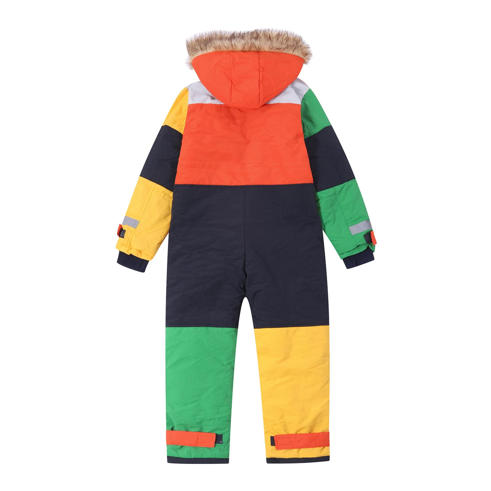 **Kids Waterproof Ski Suit - Windproof One-Piece Snowsuit for Boys & Girls - Warm Winter Outdoor Snow Clothes for Skiing, Snowboarding & Play**