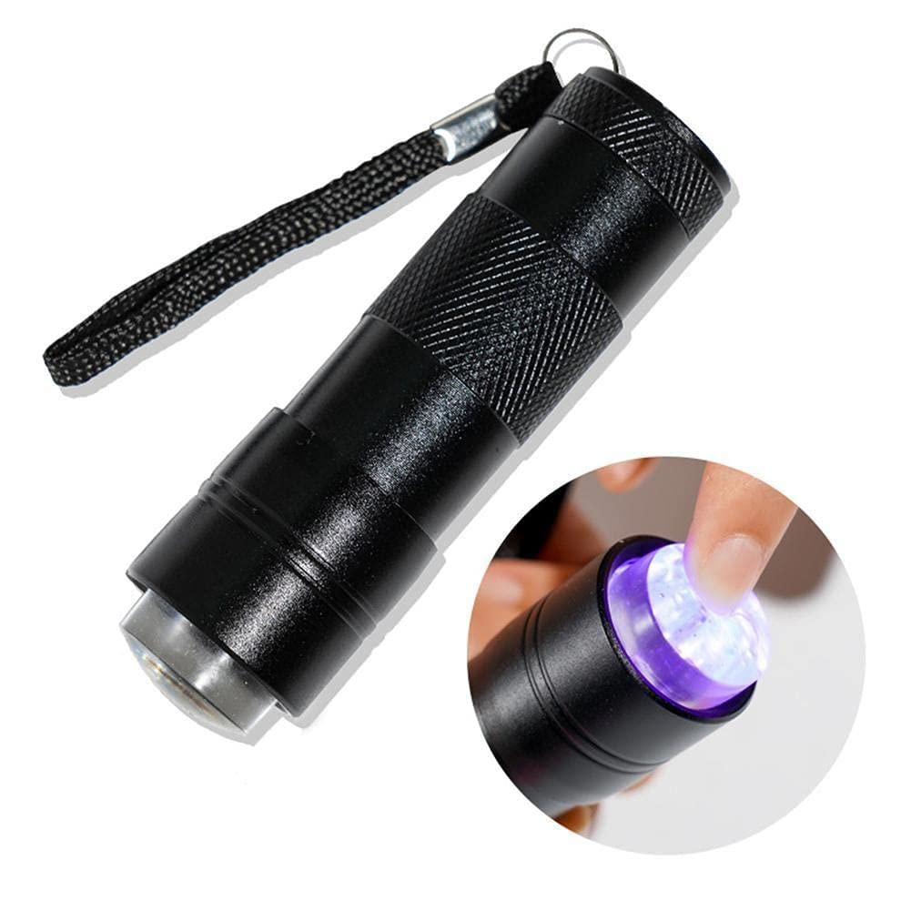 WWDZ Mini Handheld UV Nail Lamp for Gel Polish - Portable Nail Art Dryer with LED Light for Quick Curing | Perfect for Home Manicures & Salon Nail Extensions