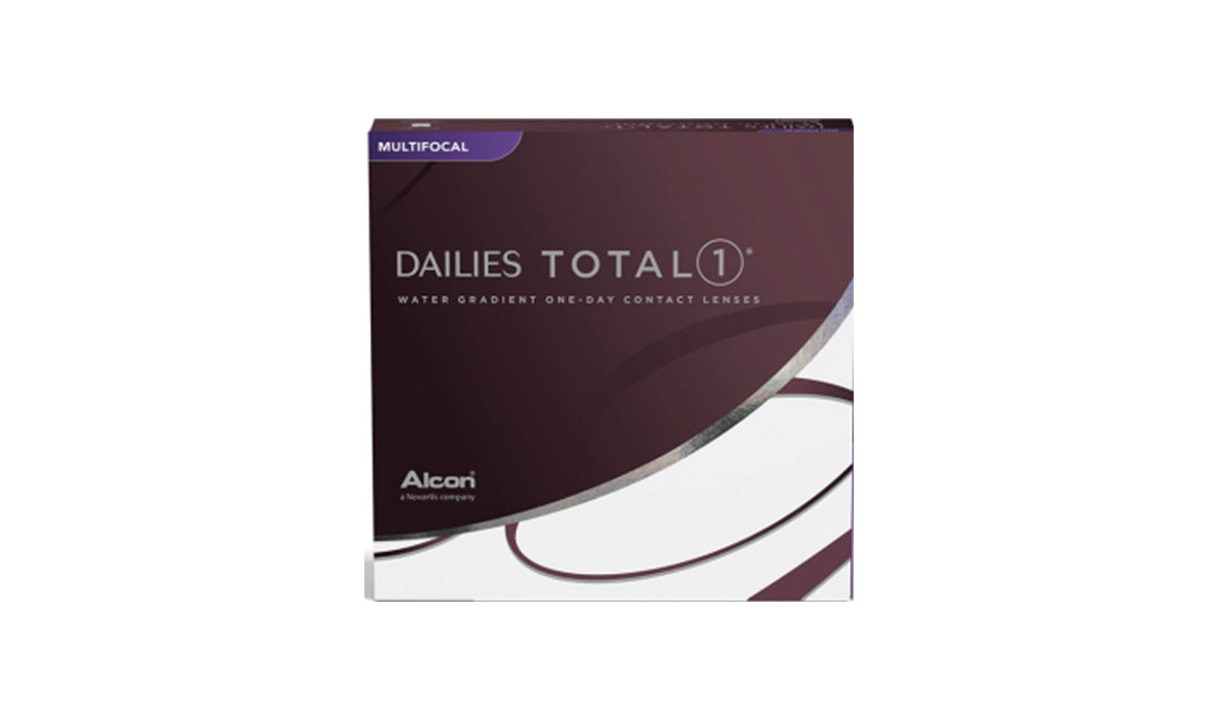 Dailies Total 1 Multifocal Contact Lenses - 90 Pack (3 Month Supply) | Premium Comfort for Presbyopia | Perfect for Work, Reading & Daily Activities