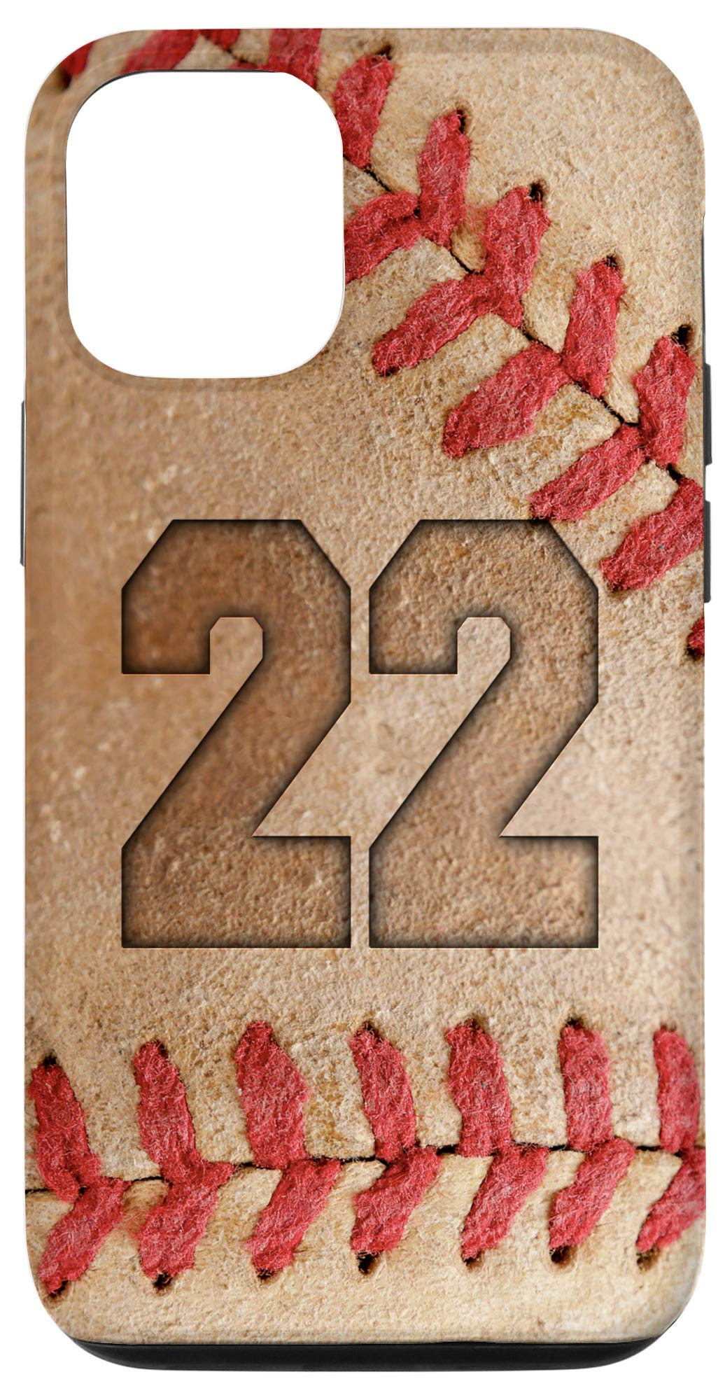iPhone 12/12 Pro Baseball Jersey Phone Case - #22 Jersey Design for Baseball Fans | Perfect Gift for Baseball Lovers | Durable Protection for Daily Use & Game Days