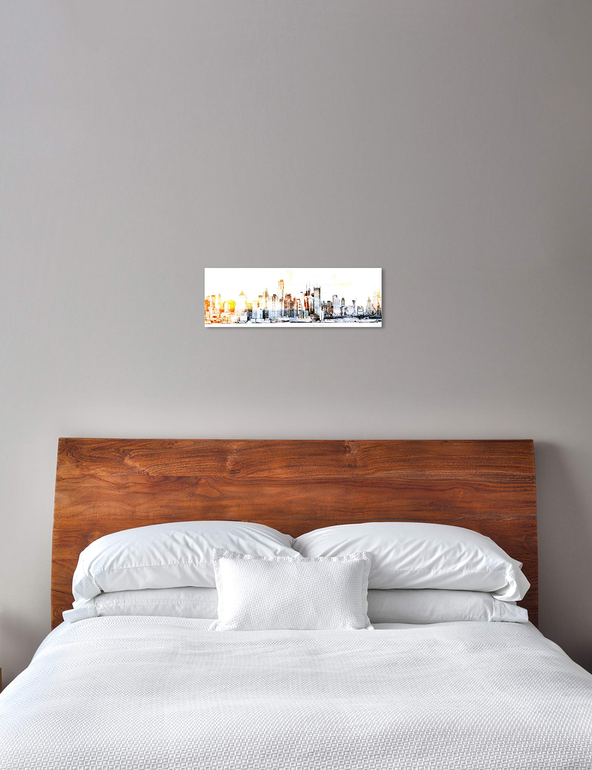 Oliver Gal Artist Co. New York Lights Canvas Wall Art Print - 30x36 Inch City Skyline Home Decor in Black & Yellow - Perfect for Living Room, Bedroom & Office Décor