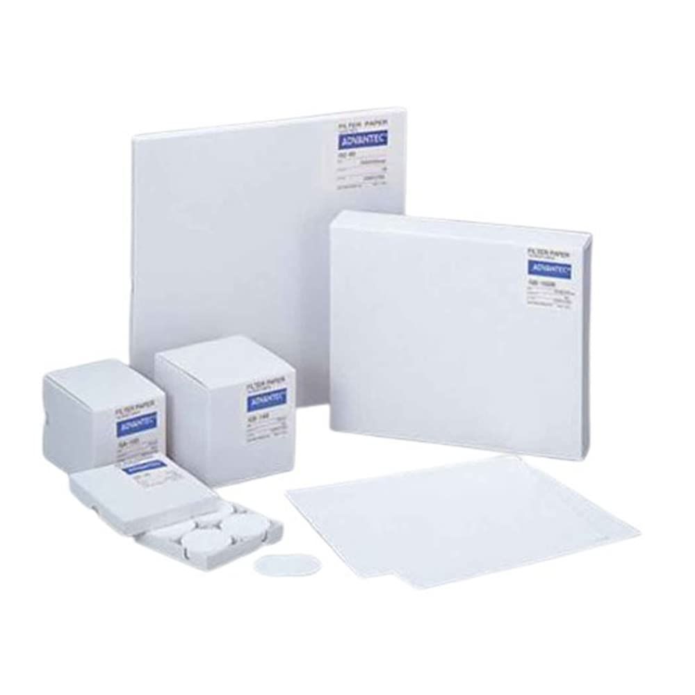GC50110MM Fiber Filter - 110mm Diameter, 0.19mm Thickness Borosilicate Glass Water Quality Testing Filters (Pack of 100) - Ideal for Laboratory Analysis, Environmental Monitoring & Aquarium Maintenance