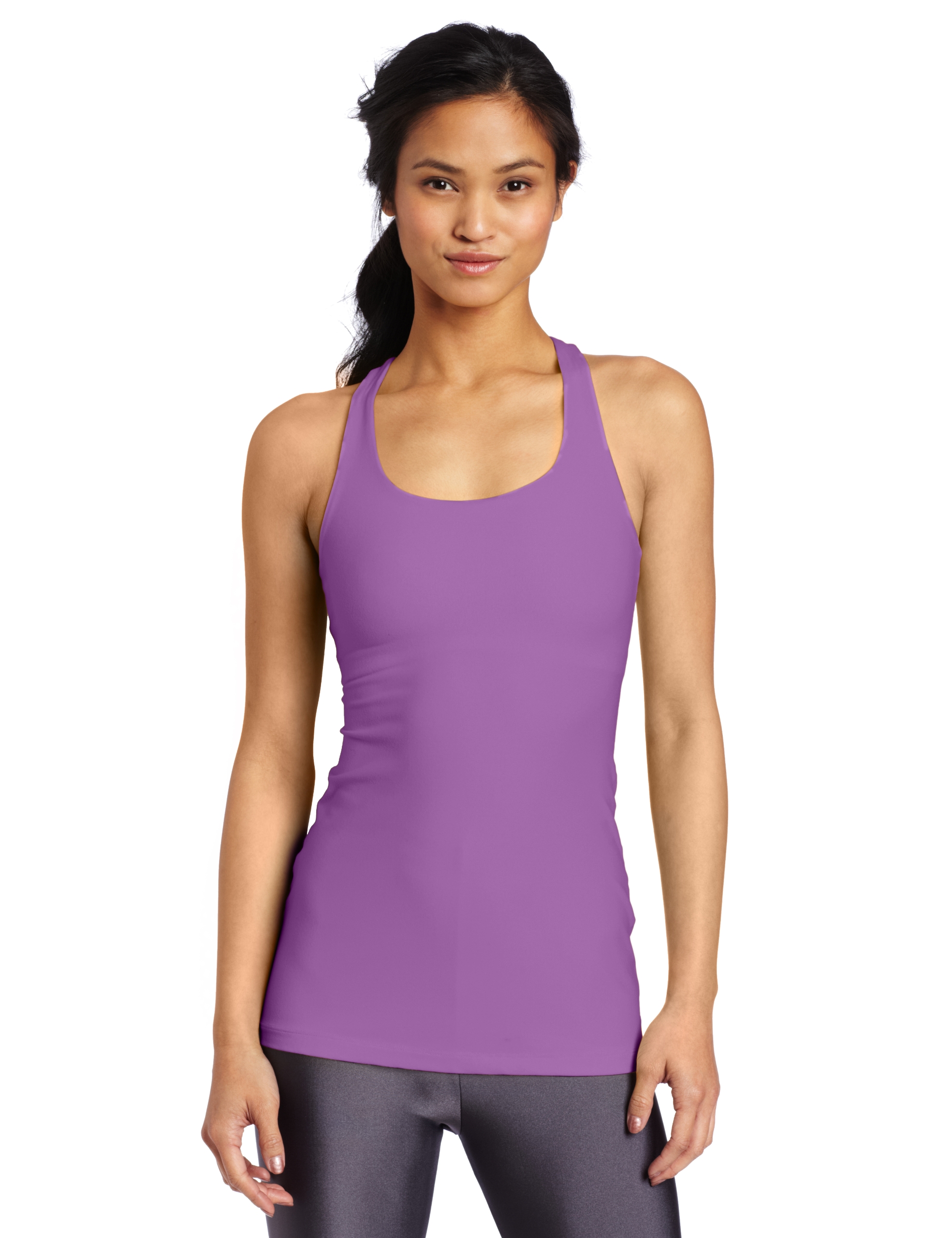 Beyond Yoga Women's Long Racerback Cami - Soft Stretchy Yoga Tank Top for Workouts, Lounge & Everyday Wear | Seamless Comfort & Breathable Fabric