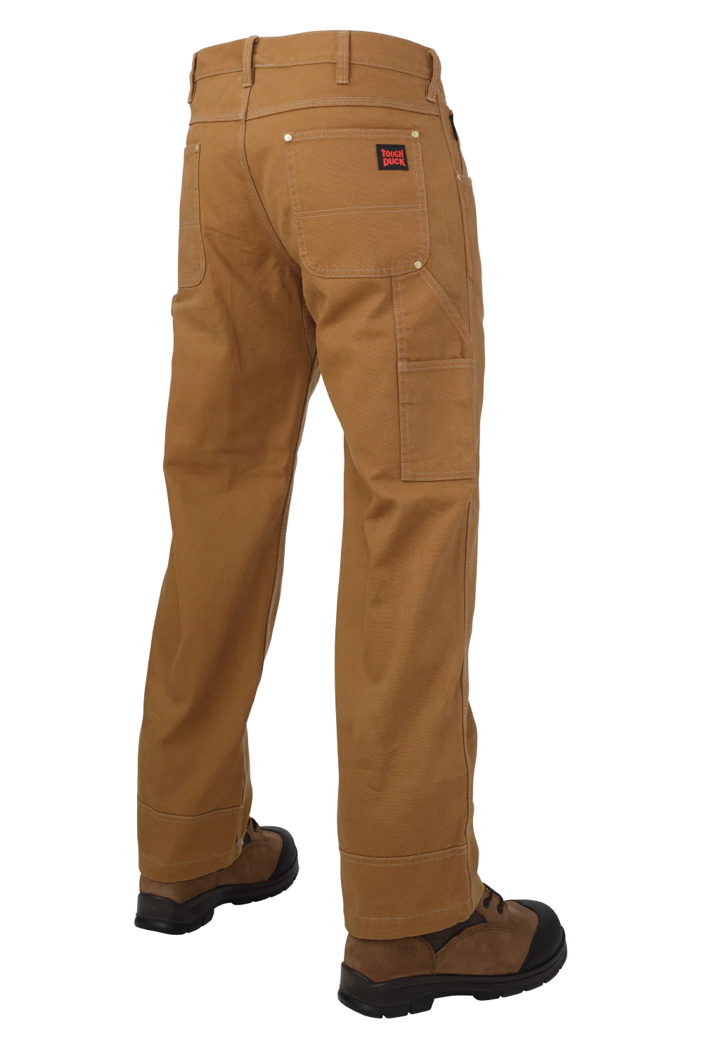 Tough Duck Washed Duck Work Pants WP02 - Durable & Comfortable Men's Workwear for Construction, Farming & Outdoor Activities