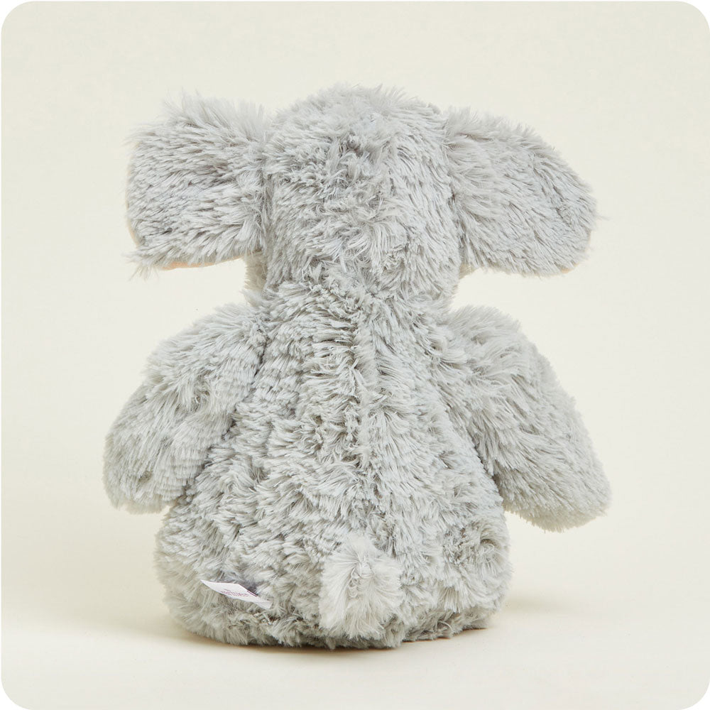 Gray Elephant Warmies Stuffed Animal - Soft Plush Heating Pad for Kids & Adults - Perfect for Relaxation, Stress Relief & Sleep Aid - Microwaveable & Aromatherapy Comfort Toy for Home, Office & Travel