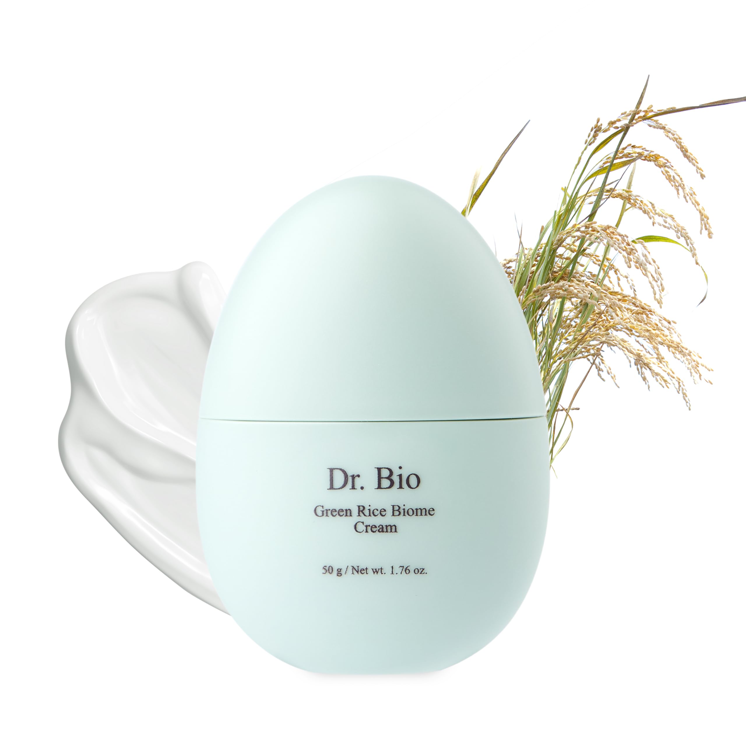 **Green Rice Biome Probiotic Cream (1.69 fl.oz) – Vegan Moisturizer for Dark Spots, Hyperpigmentation & Blemish Treatment – Skin Barrier Repair & Radiance Booster – Fragrance-Free Korean Skincare – Perfect for Daily Hydration & Nighttime Repair**