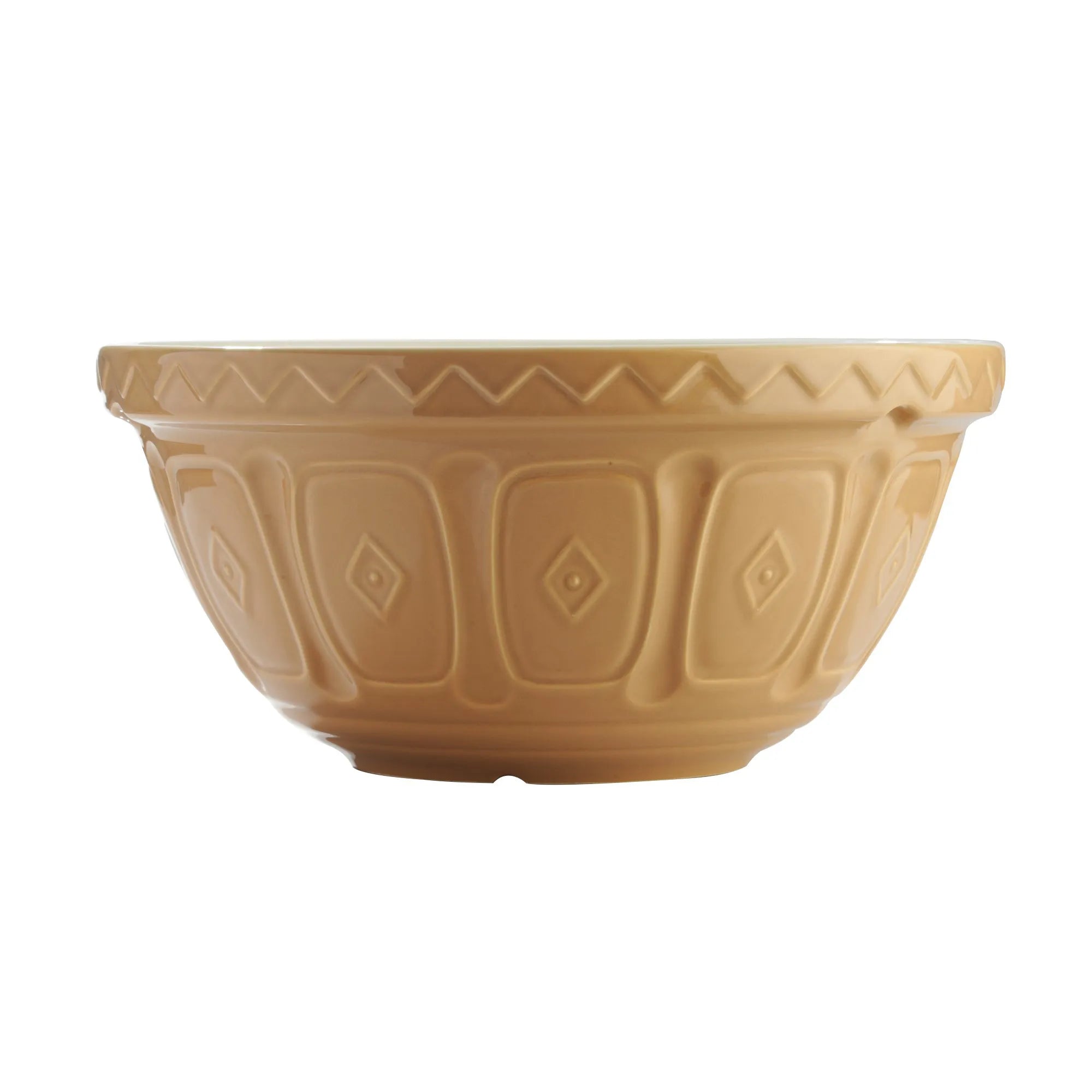 MASON CASH Mixing Bowl Set - Ceramic Tribal Cane Design Baking Bowls for Mixing, Kneading & Serving - Perfect for Baking, Cooking & Kitchen Decor
