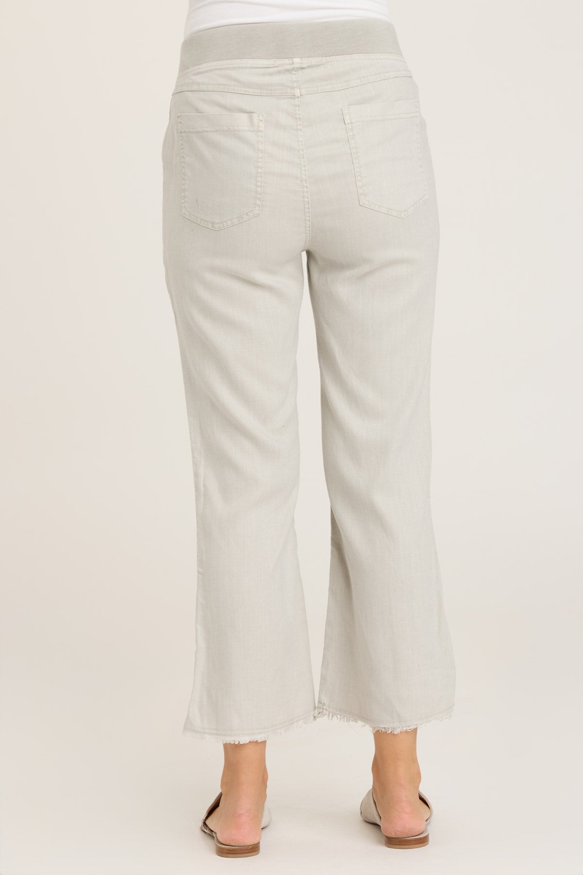 Lorilei Women's Whitecap Pigment Pants - High Waisted Stretch Comfort for Work, Office & Casual Wear