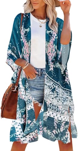Paisley Print Teal
