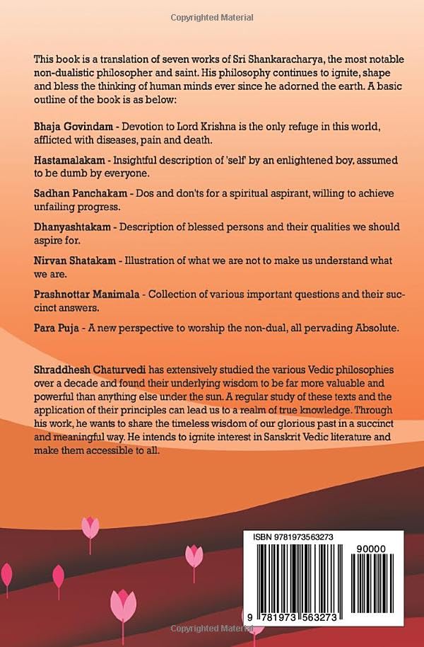 Seven Works of Shankaracharya - Ancient Hindu Philosophical Texts for Spiritual Enlightenment & Yoga Meditation Practice