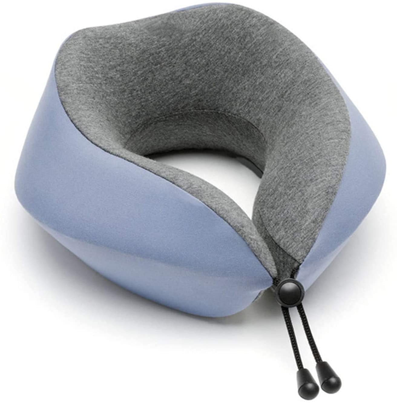 Memory Foam Travel Neck Pillow - Ergonomic U-Shaped Support for Kids & Adults - Perfect for Airplane, Car, Train & Office Use