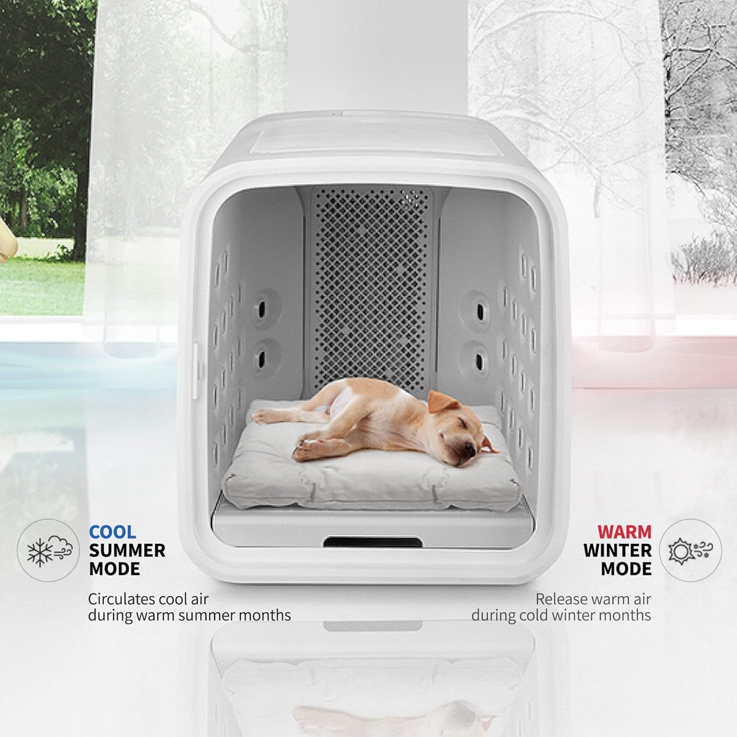 Refurbished Grade B NELLO Air Shower & Pet Dryer (Model ND A0609FG) - Grooming & Drying Solution for Dogs, Cats & Small Pets at Home or Salon