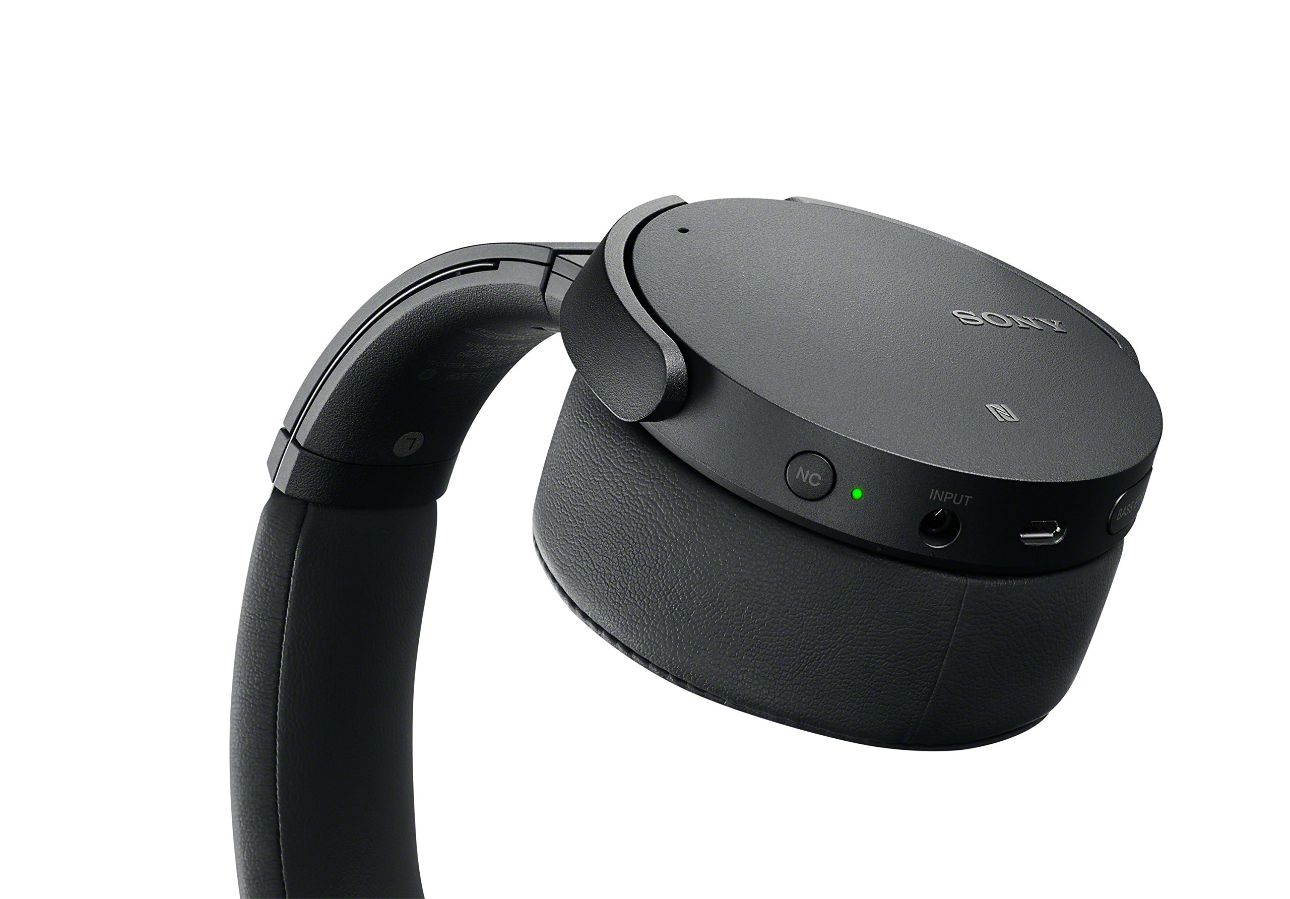 Sony WH-XB950N1 Extra Bass Wireless Bluetooth Noise Cancelling Headphones - MDRXB950N1/B (Renewed) | Over-Ear Headset for Travel, Work & Music Lovers