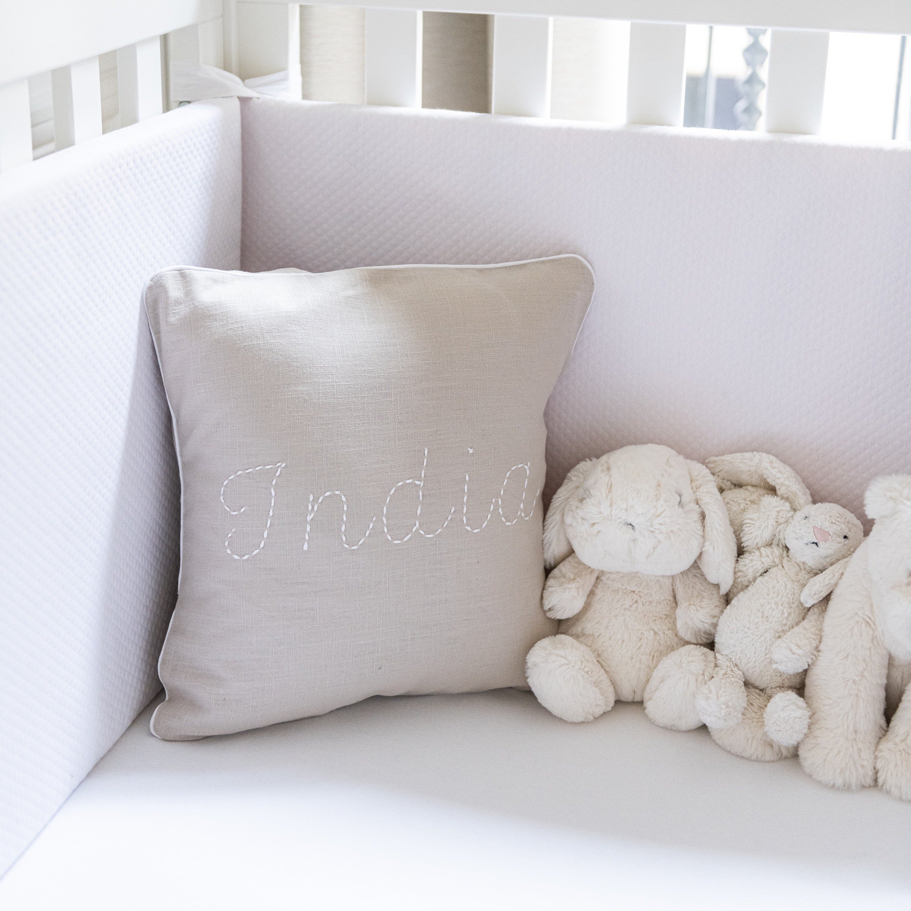 Linen Cushion Cover - Soft & Durable Decorative Pillow Case for Sofa, Bed, Chair - Home Decor & Living Room Accessories