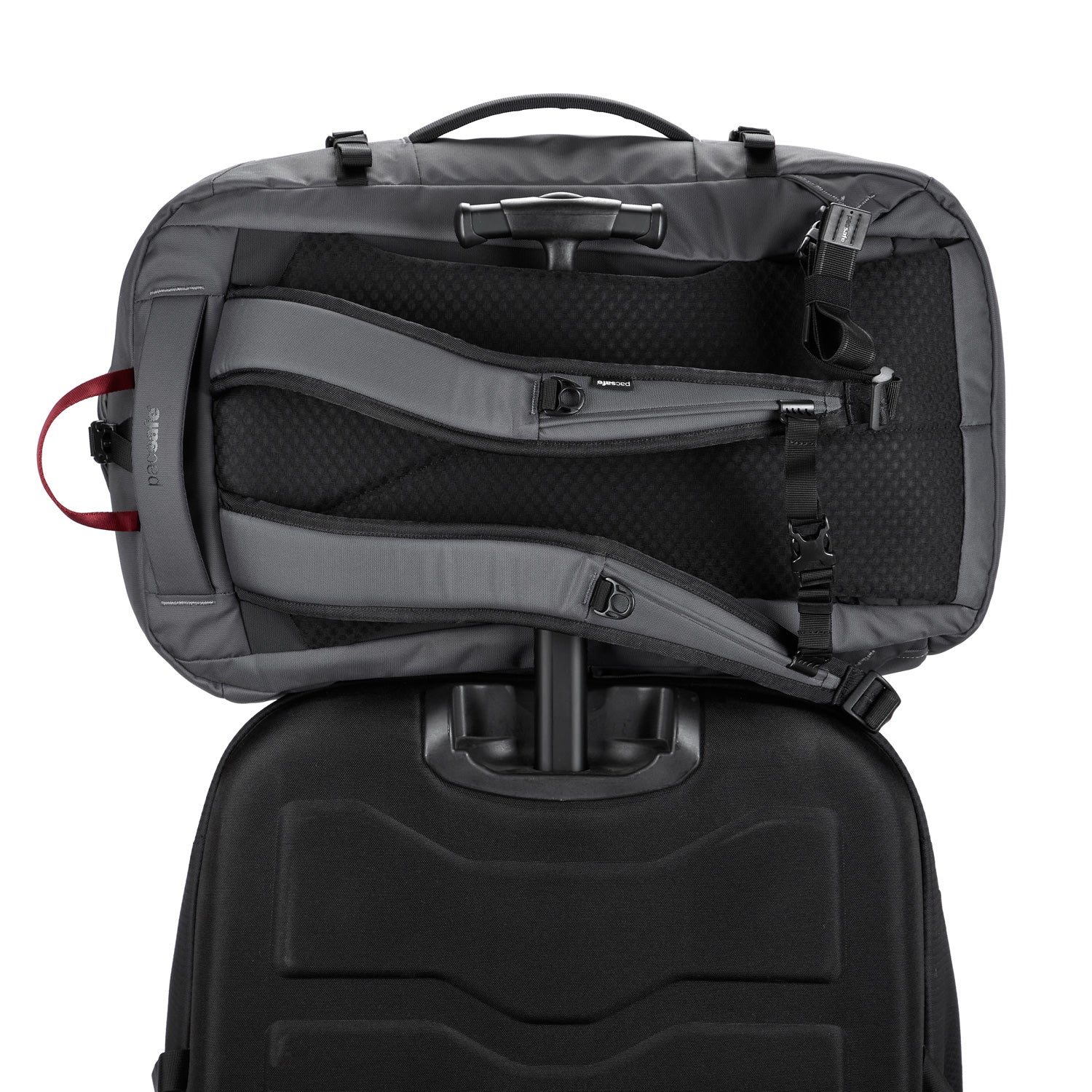 Pacsafe EXP45 Anti-Theft Carry-On Travel Backpack - Secure 45L Luggage for Airplane, Business Trips & Adventure Travel